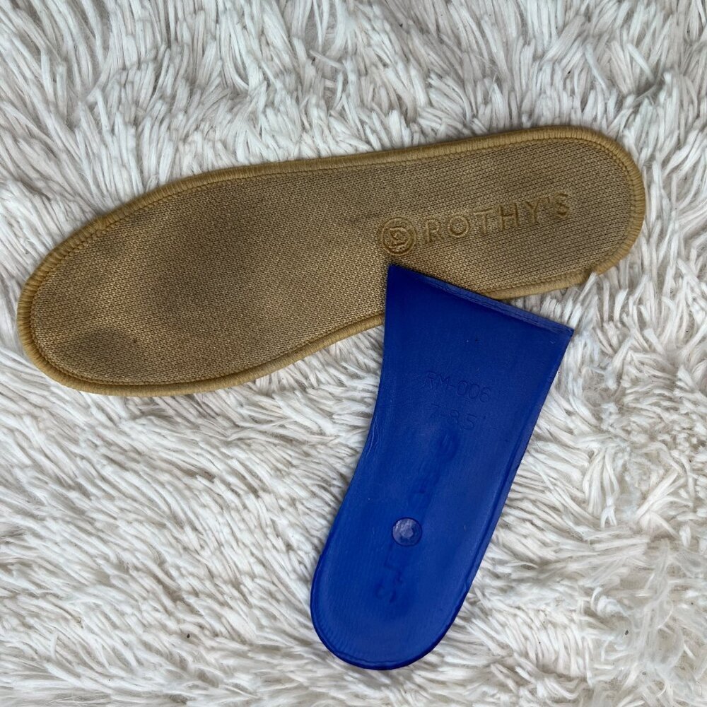 Rothys Leopard Print Slip-On Sneakers Rounded Toe‎ US 7.5 - Picture 6 of 9